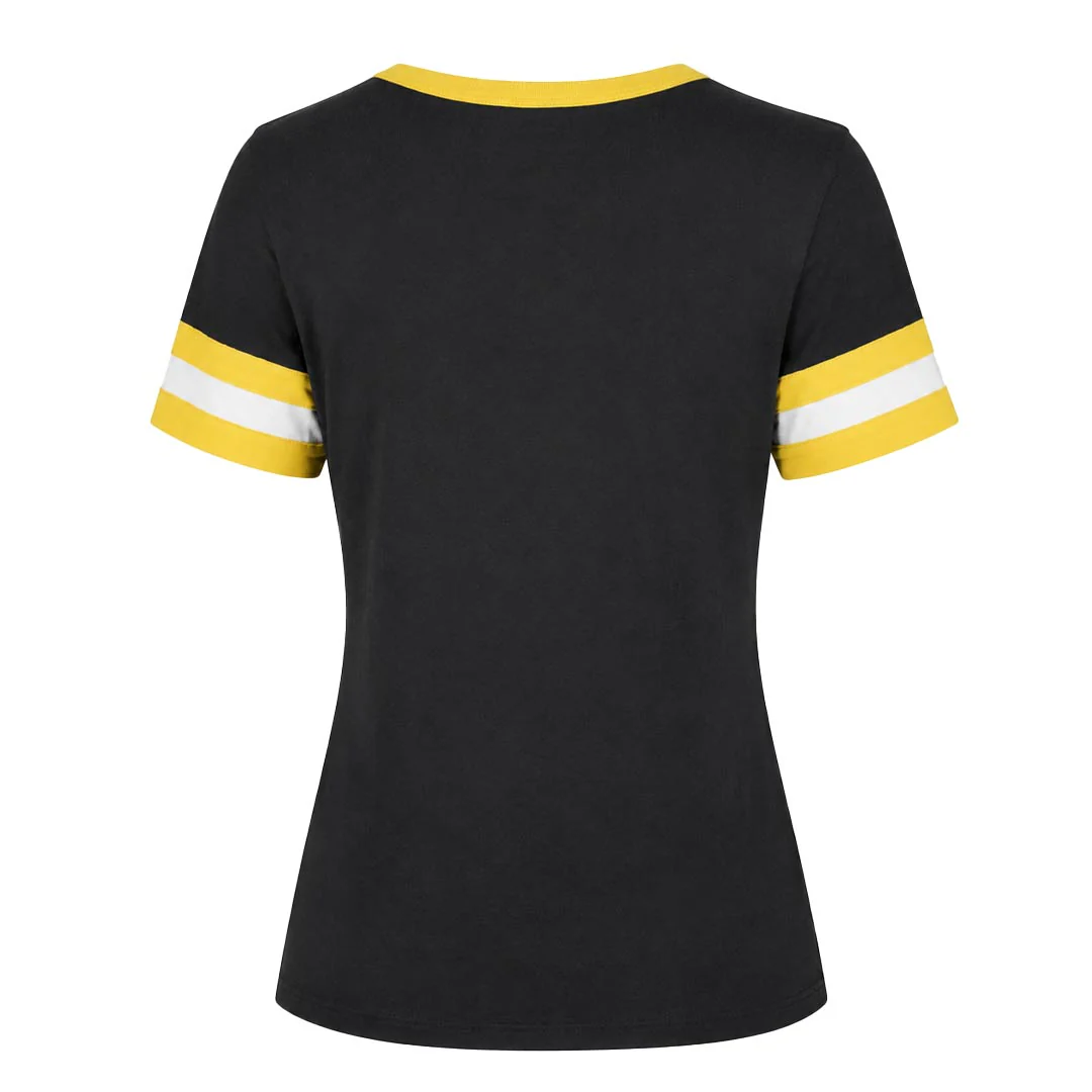 47 Brand - Women's Pittsburgh Steelers Short Sleeve T-Shirt (381827AA STEELERS) - Image 2