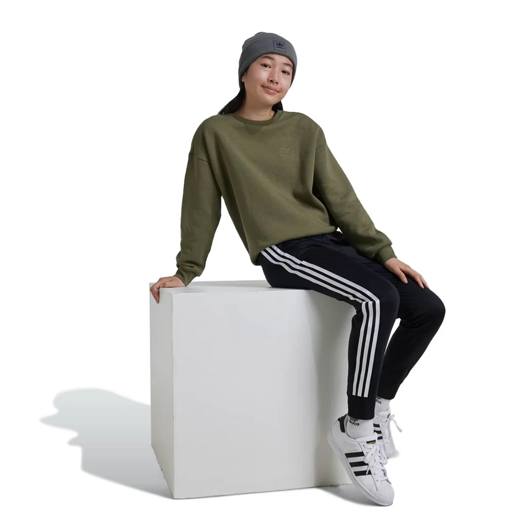 adidas - Girls' (Junior) Boyfriend Crew Sweatshirt (IX7641) - Image 4