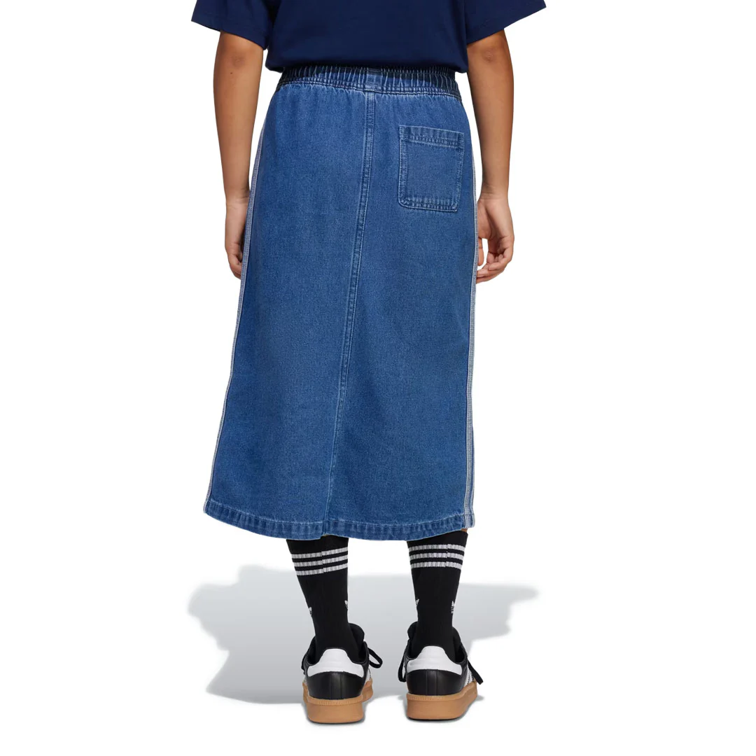 adidas - Girls' (Junior) Denim Skirt (JC7879) - Image 3