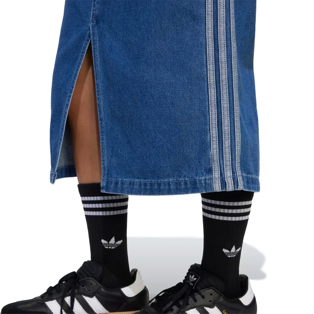 adidas - Girls' (Junior) Denim Skirt (JC7879) - Image 4