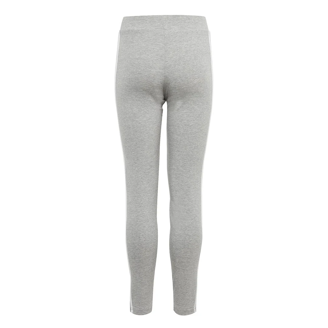 adidas - Girls' (Junior) Essentials 3 Stripes Cotton Tights (IC3624) - Image 2