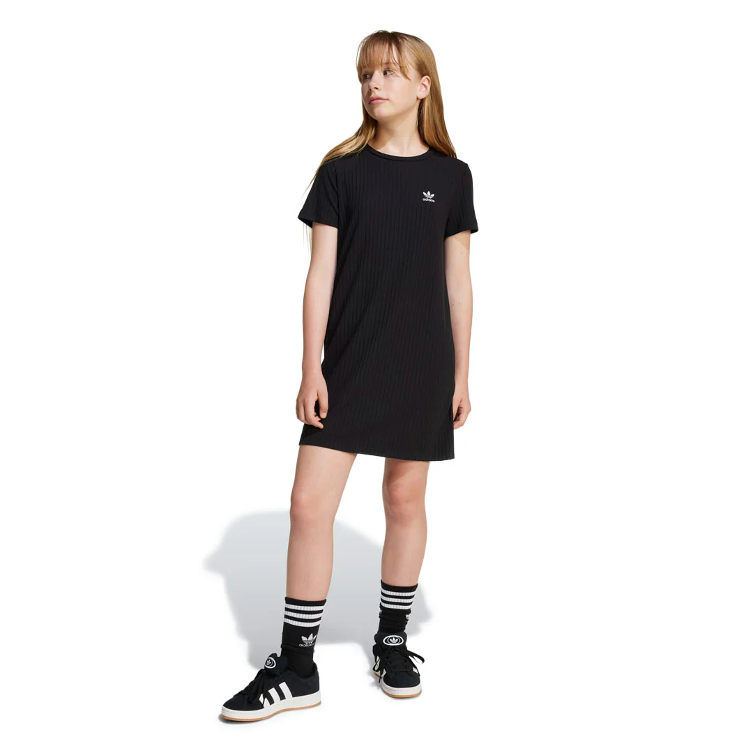 adidas - Girls' (Junior) Ribbed Dress (JC8429) - Image 2