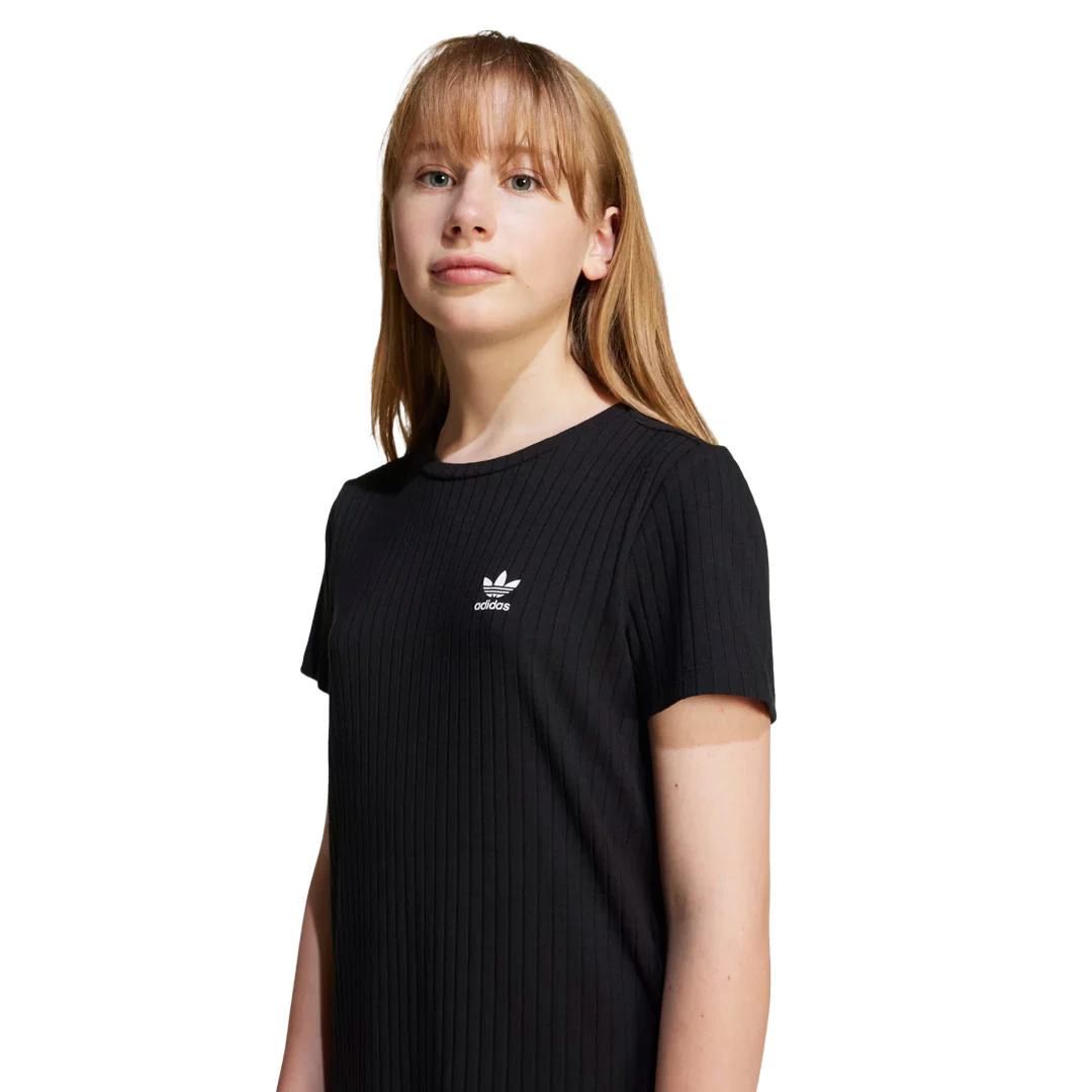 adidas - Girls' (Junior) Ribbed Dress (JC8429) - Image 4