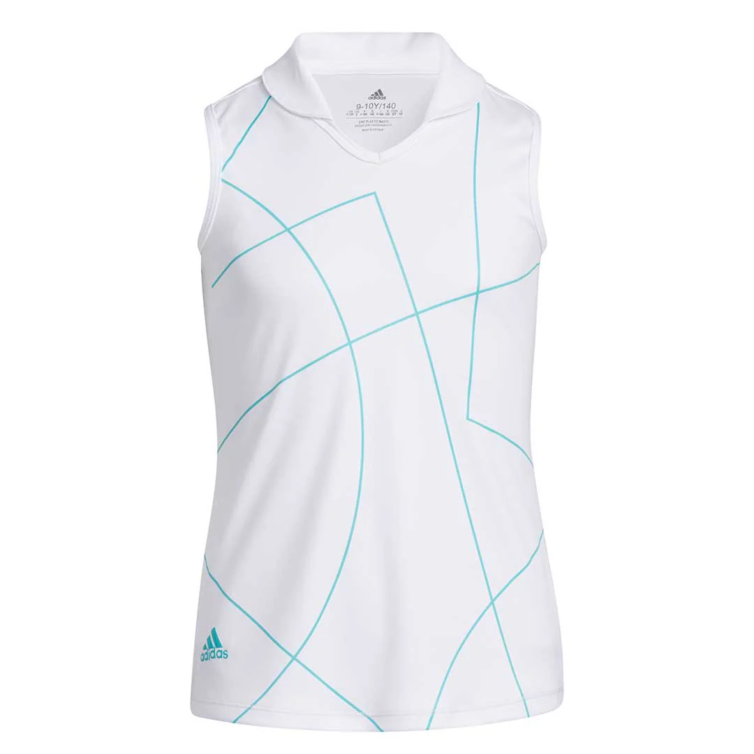 adidas - Girls' (Junior) Sleeveless Polo (HF3093)