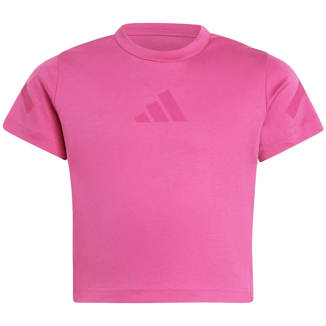 adidas - Girls' (Junior) Z.N.E. Fitted Crop T-Shirt (JJ4852)
