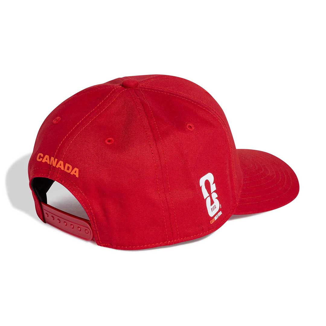 adidas - Kids' FIFA World Cup 26 Host Nation Canada Snapback Cap (KH3837) - Image 3