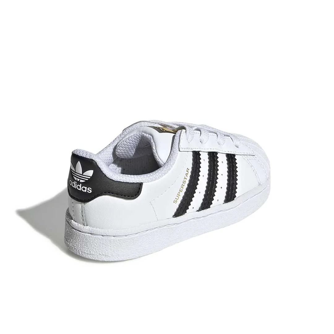 adidas - Kids' (Infant) Superstar Elastic Lace Shoes (FU7717) - Image 4
