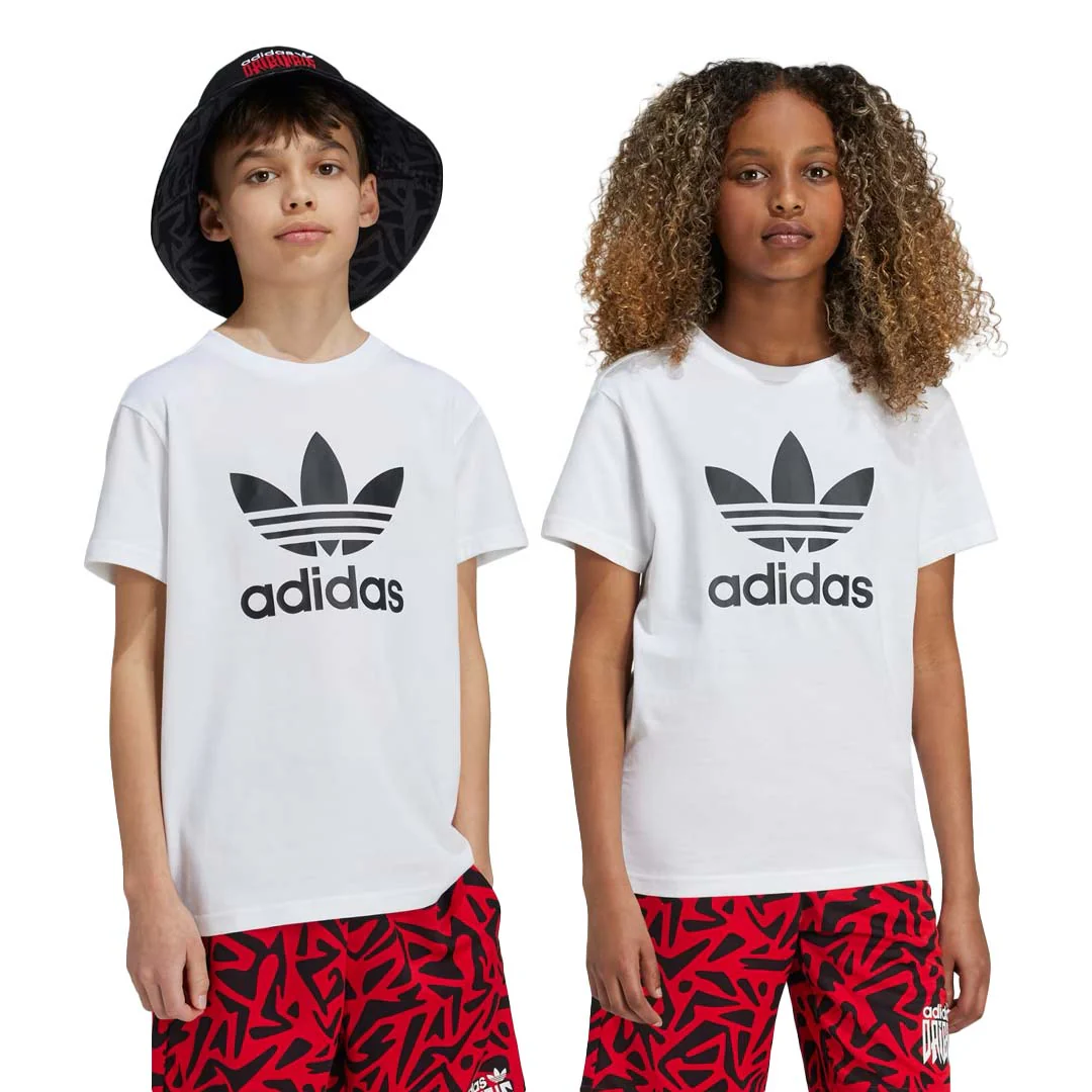adidas - Kids' (Junior) Adicolor Trefoil T-Shirt (JE0516) - Image 2