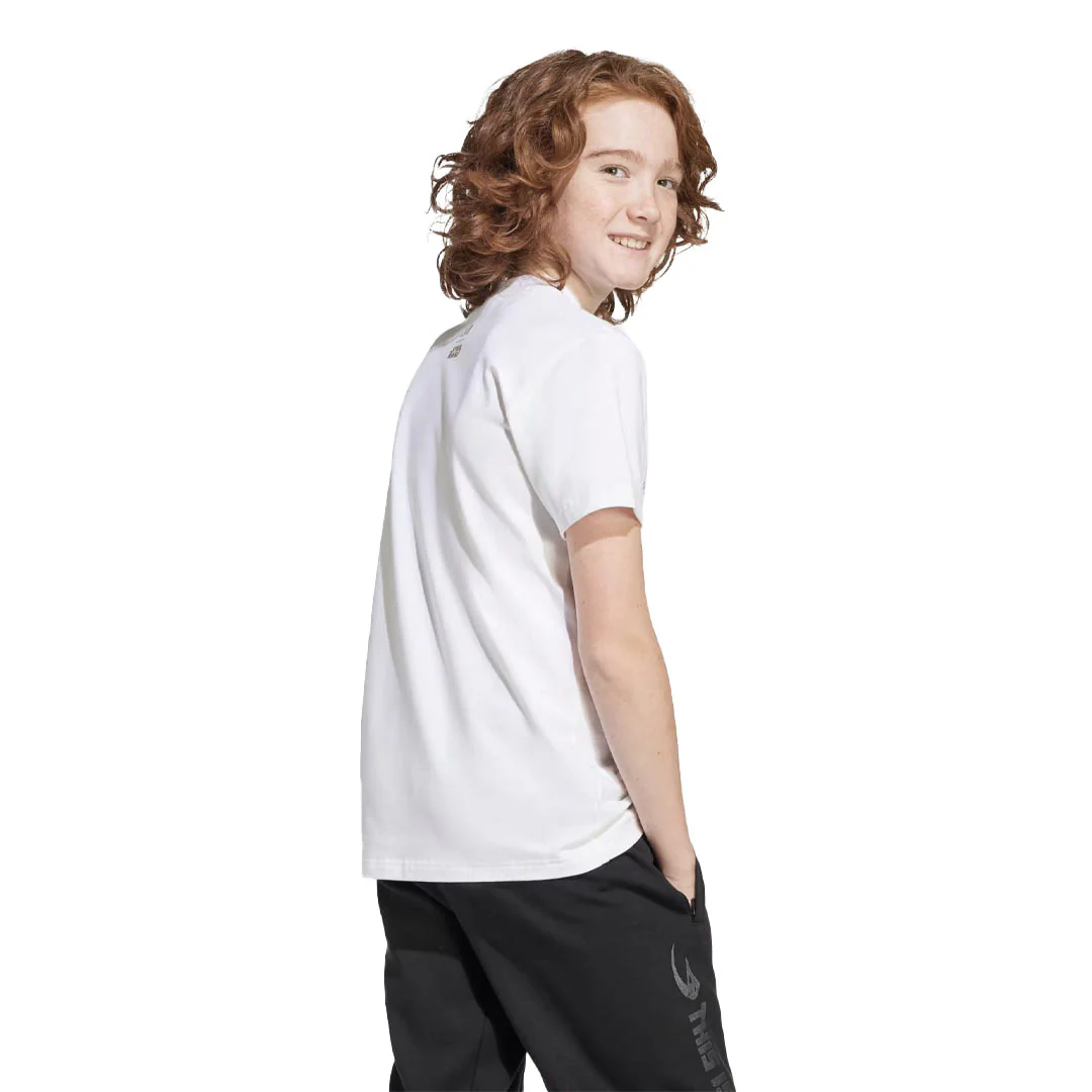 adidas - Kids' (Junior) adidas x Disney Star Wars Mandalorian Graphic T-Shirt (JF3637) - Image 3