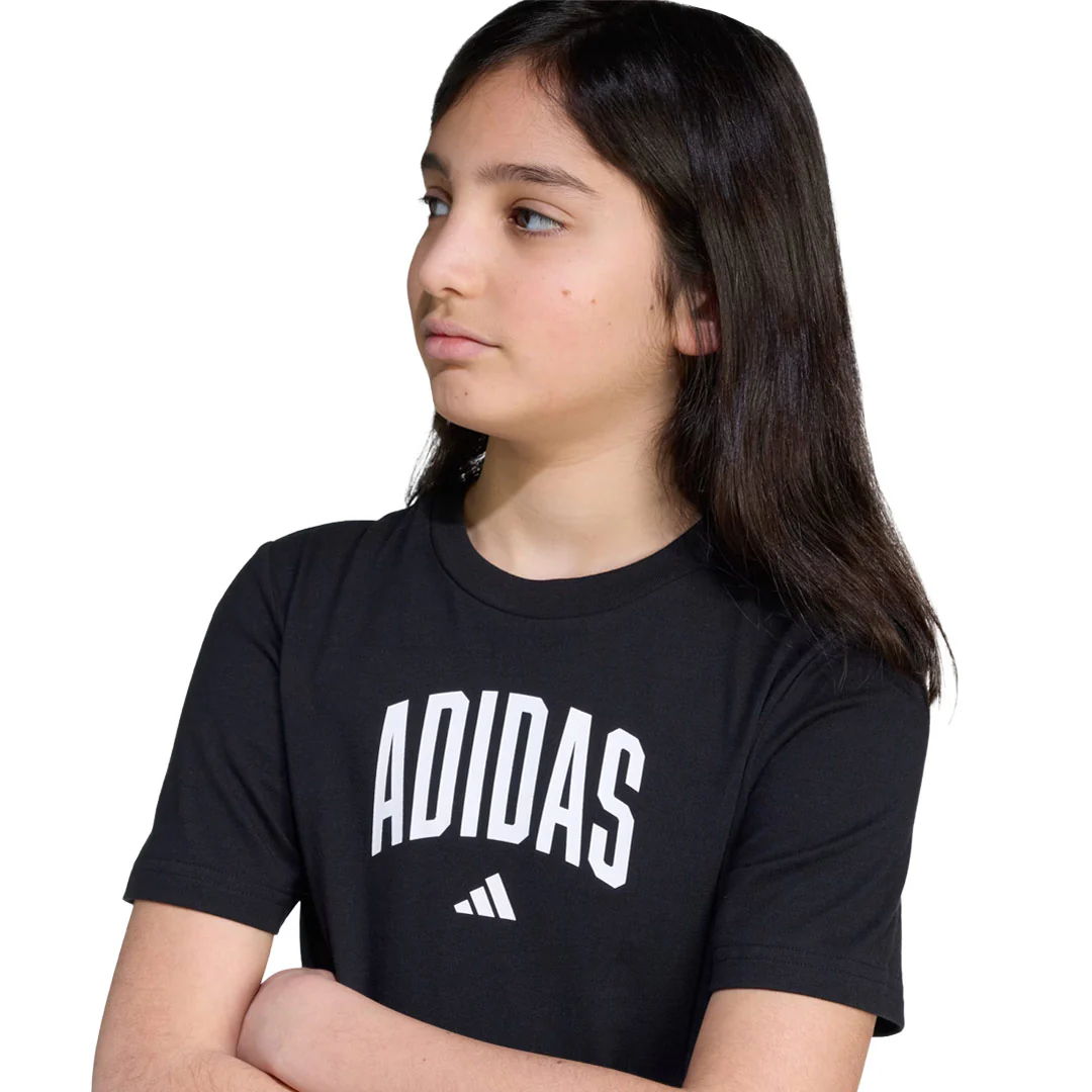 adidas - Kids' (Junior) Collegiate Graphic T-Shirt (JV5192) - Image 4