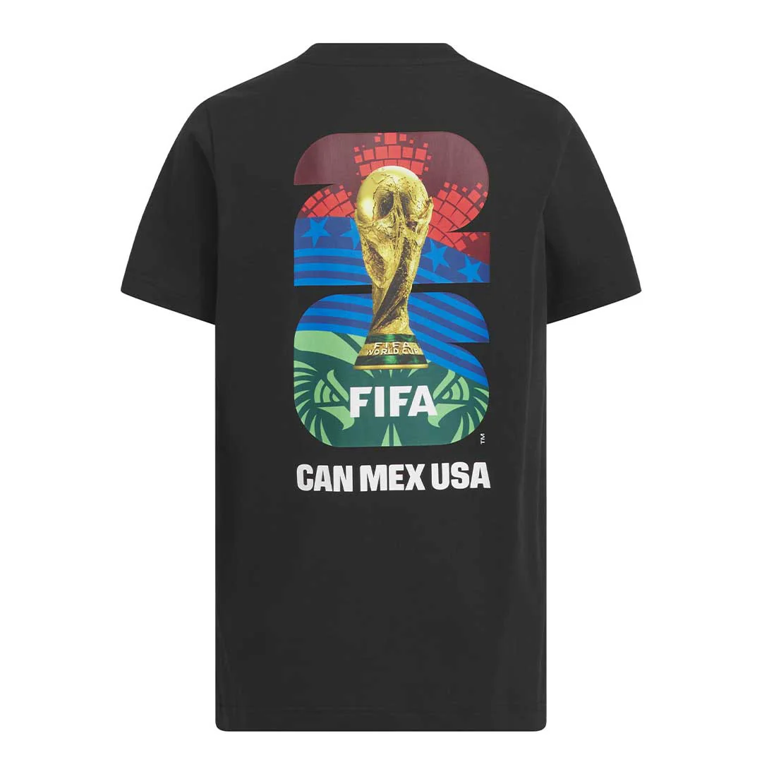 adidas - Kids' (Junior) FIFA World Cup 26 Match Ball Graphic T-Shirt (KB8643) - Image 2
