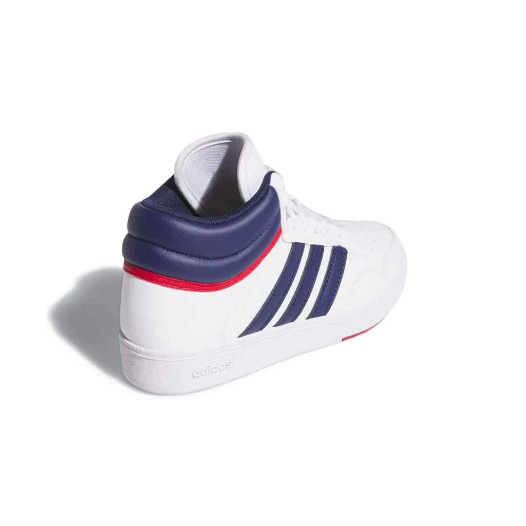 adidas - Kids' (Junior) Hoops 4.0 Mid Shoes (JI0904) - Image 4
