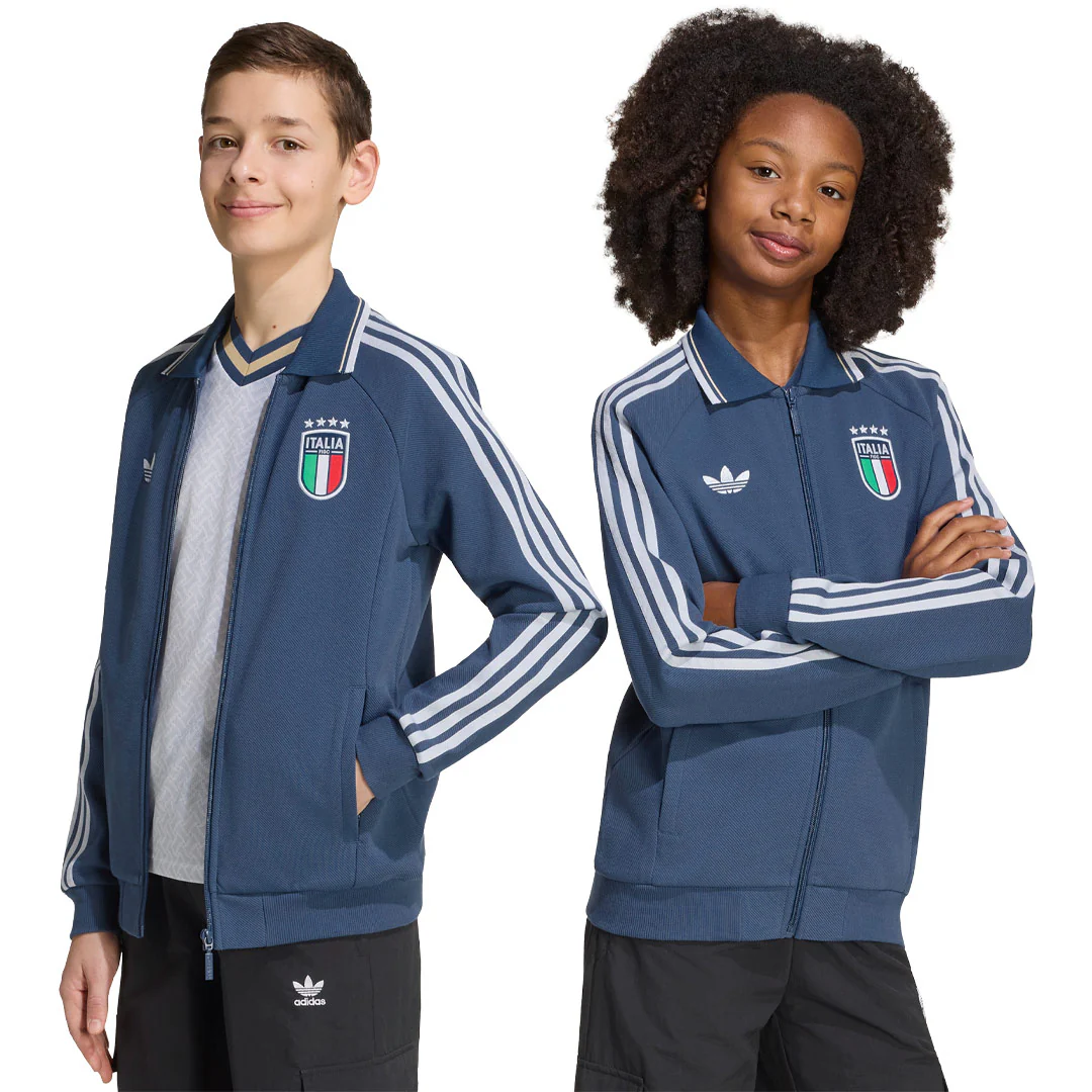 adidas - Kids’ (Junior) Italy Away Anthem Jacket (JY9597) - Image 2