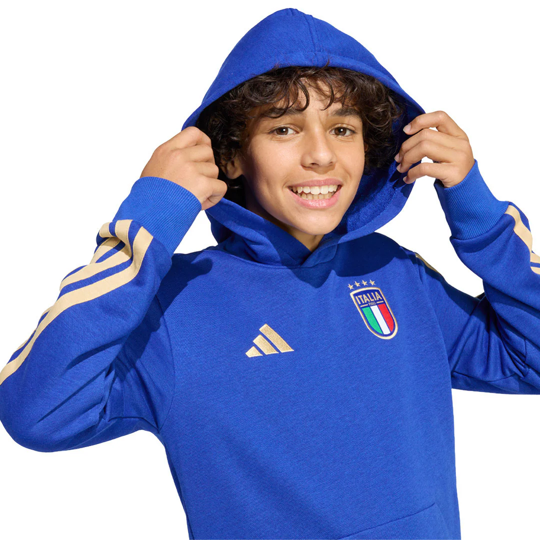 adidas - Kids’ (Junior) Italy DNA Hoodie (JY9518) - Image 4