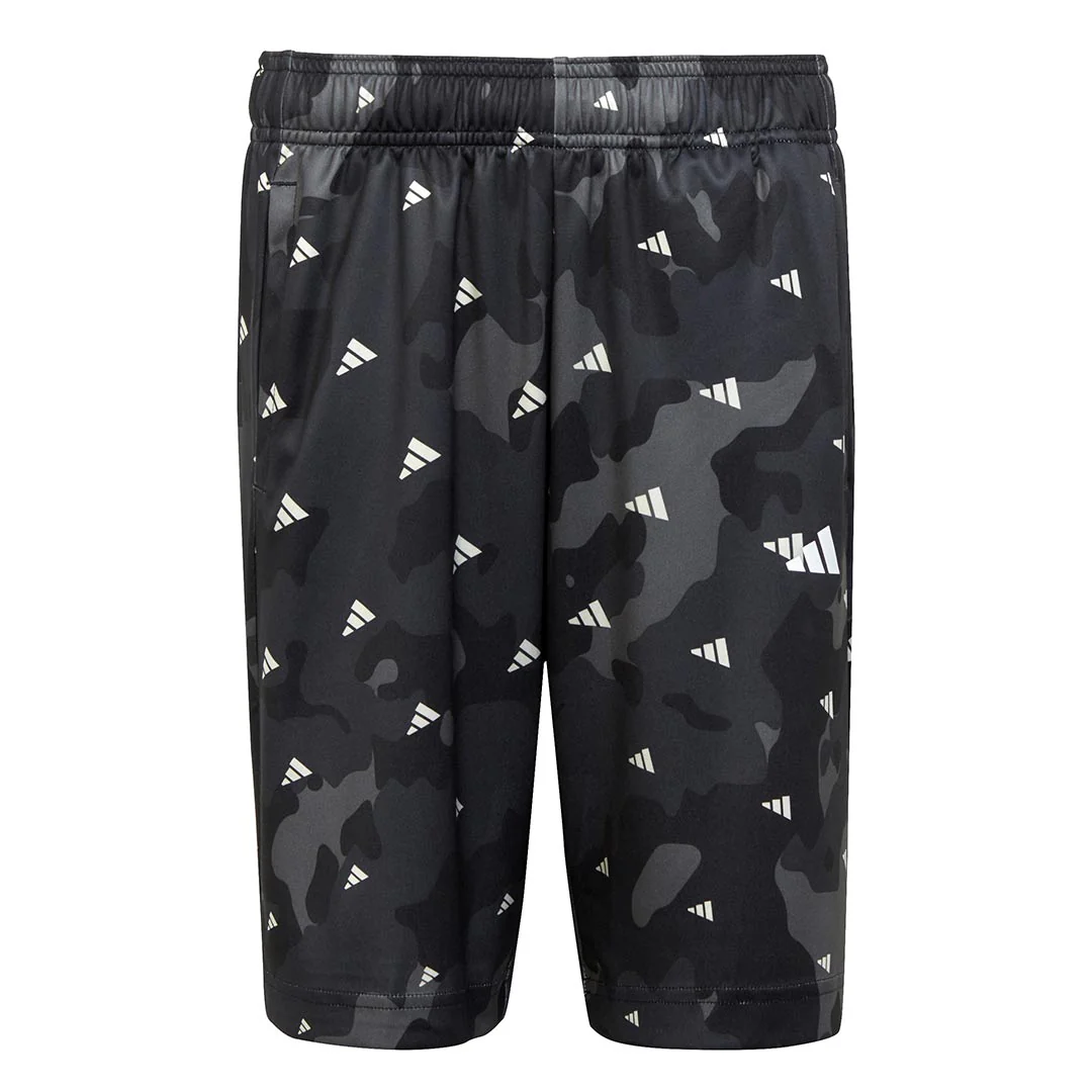 adidas - Kids' (Junior) Train Essentials Aeroready Allover Print Shorts (HR6409)
