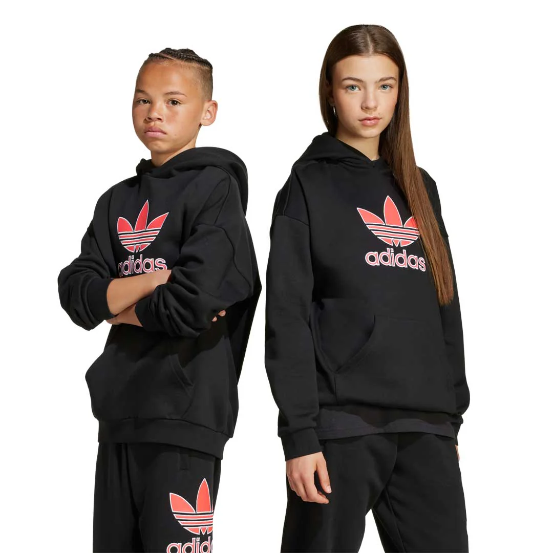 adidas - Kids' (Junior) Trefoil Hoodie (JV8650) - Image 2