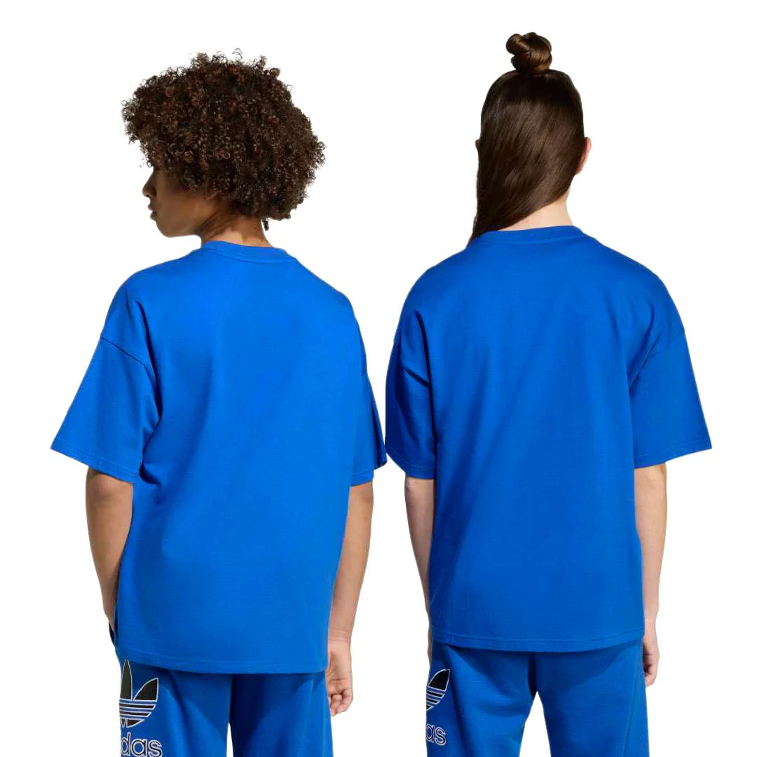 adidas - Kids' (Junior) Trefoil Oversize T-Shirt (JV8557) - Image 3