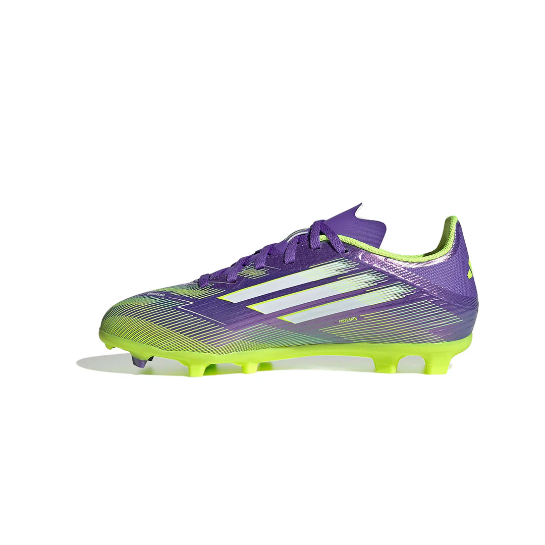 adidas - Kids' (Preschool & Junior) F50 League Firm/Multi Ground Soccer Cleats (JH7747) - Image 2