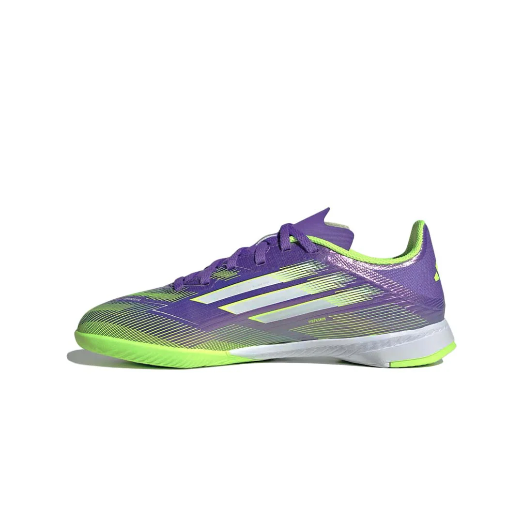 adidas - Kids' (Preschool & Junior) F50 League Indoor Soccer Shoes (JH7750) - Image 2