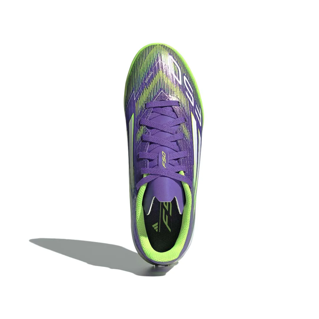 adidas - Kids' (Preschool & Junior) F50 League Indoor Soccer Shoes (JH7750) - Image 3