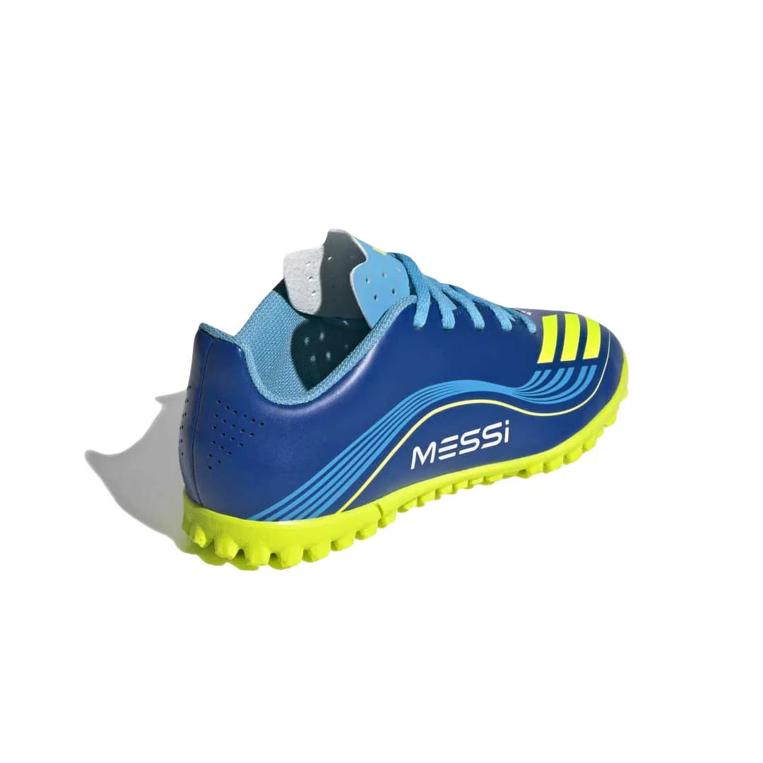 adidas - Kids' (Preschool & Junior) F50 Messi Club Turf Soccer Shoes (JR4427) - Image 3