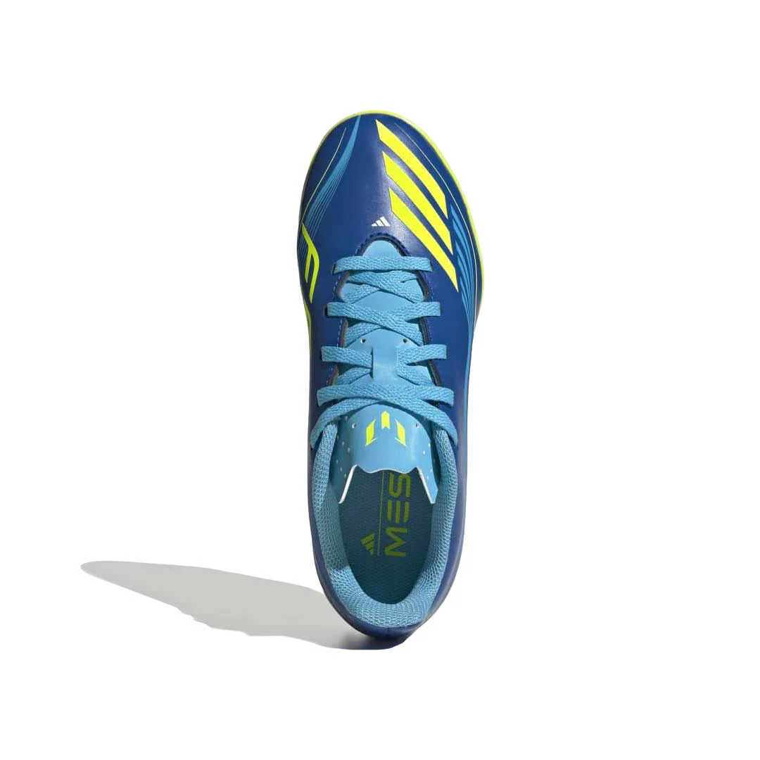 adidas - Kids' (Preschool & Junior) F50 Messi Club Turf Soccer Shoes (JR4427) - Image 4