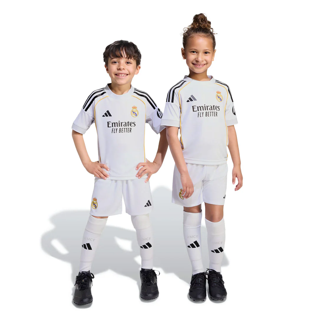 adidas - Kids' (Toddler) Real Madrid 25/26 Home Mini Kit (JN8870) - Image 2