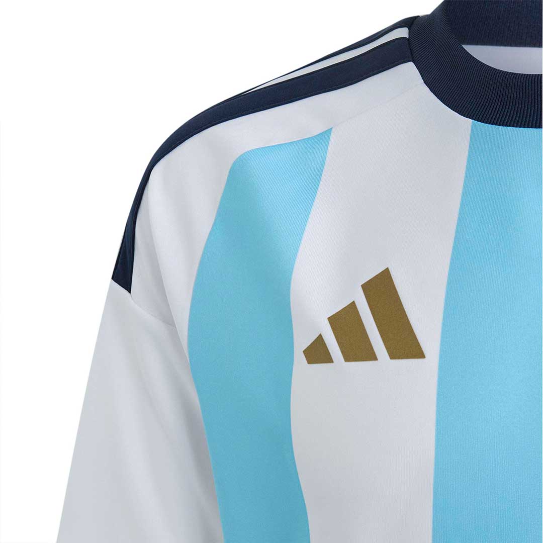 adidas - Kids' (Youth) Argentina 26 Home Fan Jersey (KA8060) - Image 4