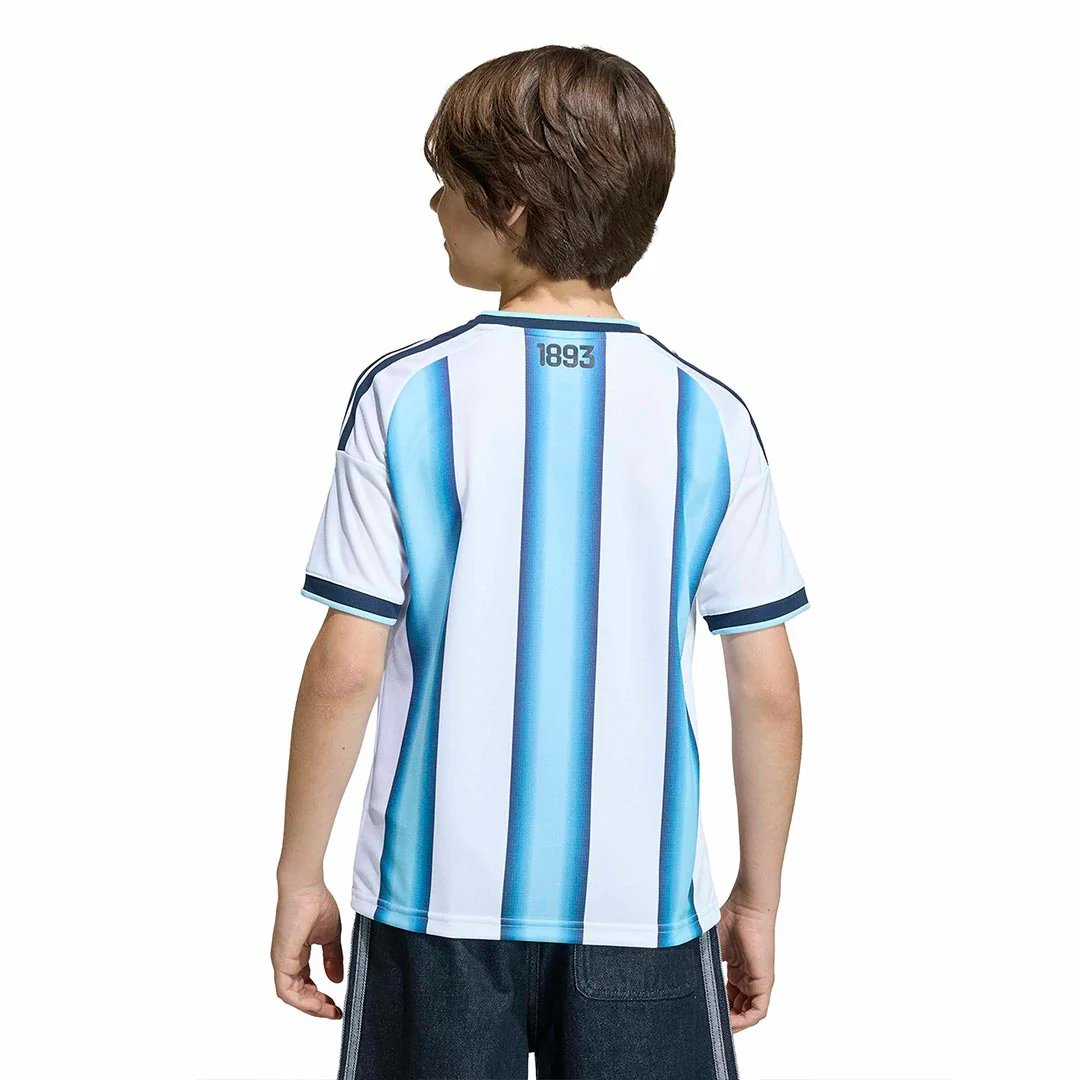 adidas - Kids' (Youth) Argentina 26 Home Jersey (KA8119) - Image 4