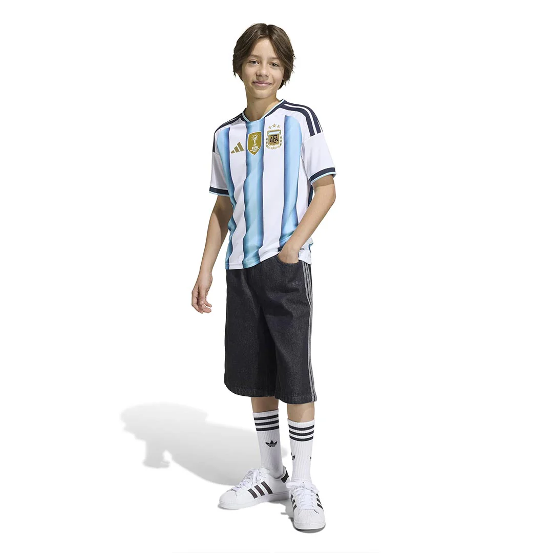 adidas - Kids' (Youth) Argentina 26 Home Jersey (KA8119) - Image 5