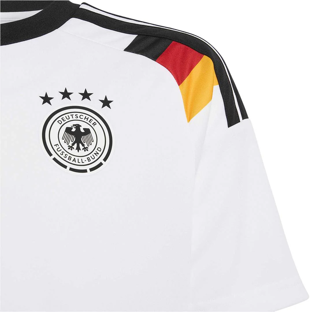 adidas - Kids' (Youth) Germany 26 Home Fan Jersey (JZ4555) - Image 4