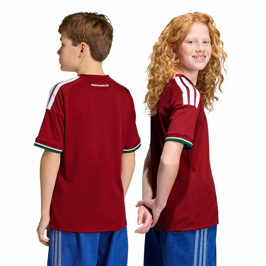 adidas - Kids' (Youth) Hungary 26 Home Jersey (JZ6977) - Image 3