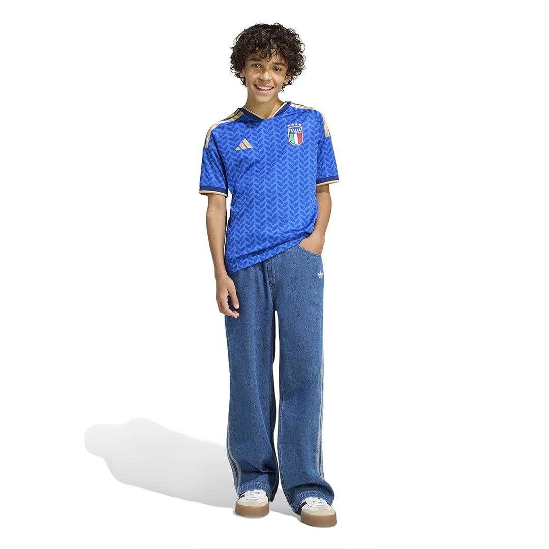 adidas - Kids' (Youth) Italy 26 Home Jersey (JY7585) - Image 4