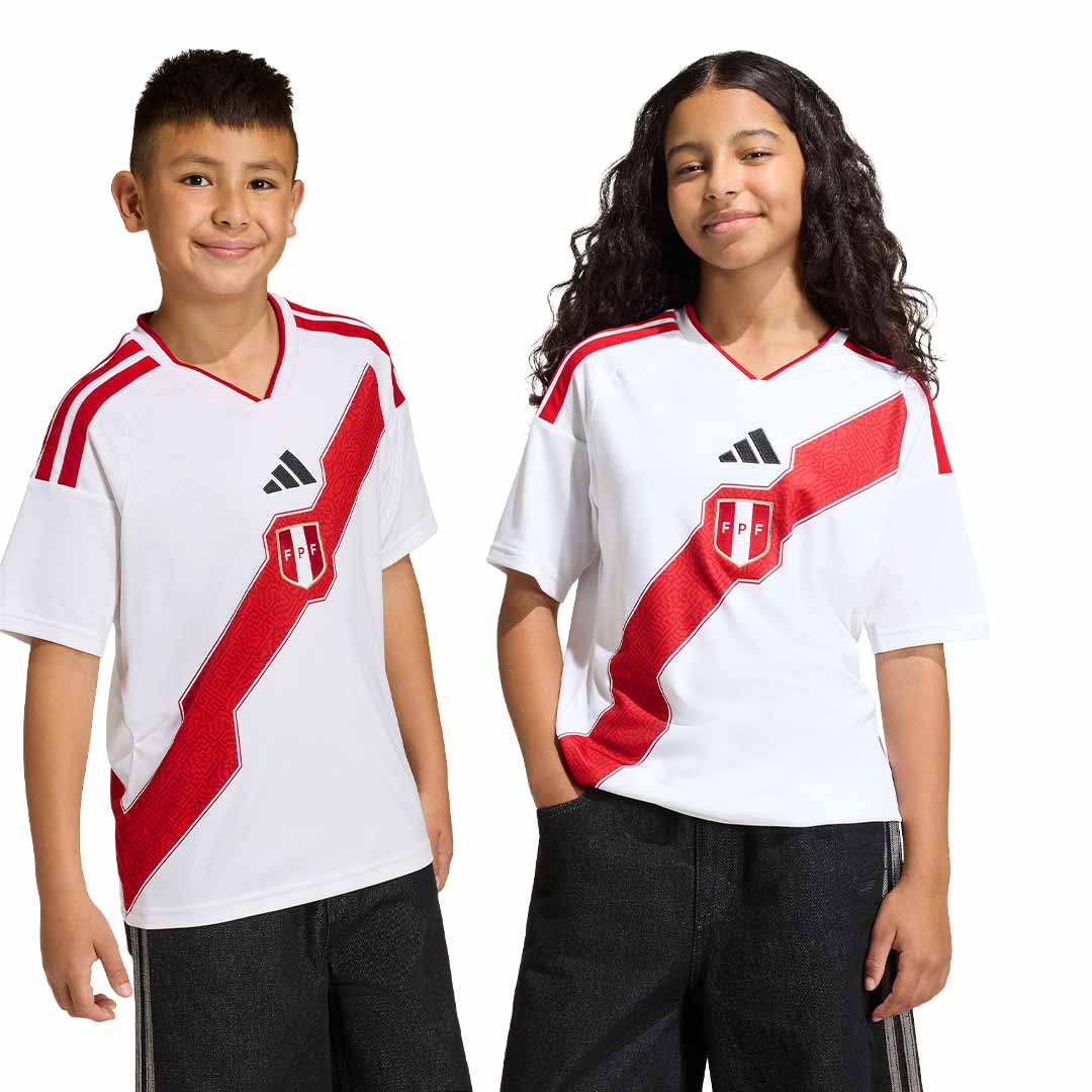 adidas - Kids' (Youth) Peru 26 Home Jersey (JZ8894) - Image 2