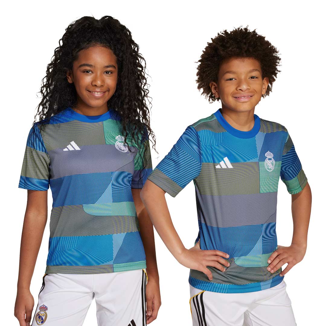 adidas - Kids' (Youth) Real Madrid 25/26 Pre-Match Jersey (JP4153) - Image 2