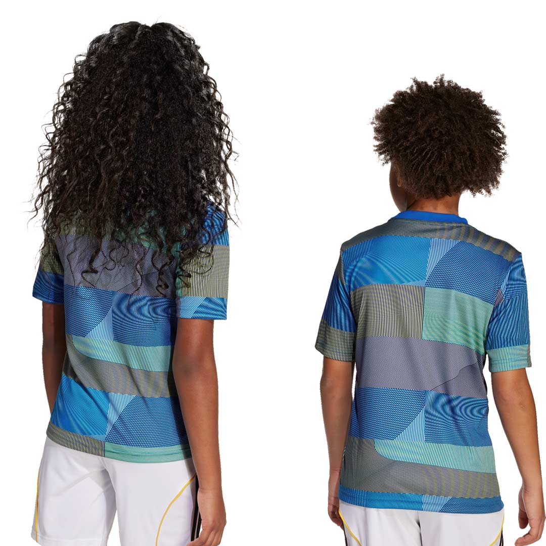 adidas - Kids' (Youth) Real Madrid 25/26 Pre-Match Jersey (JP4153) - Image 3