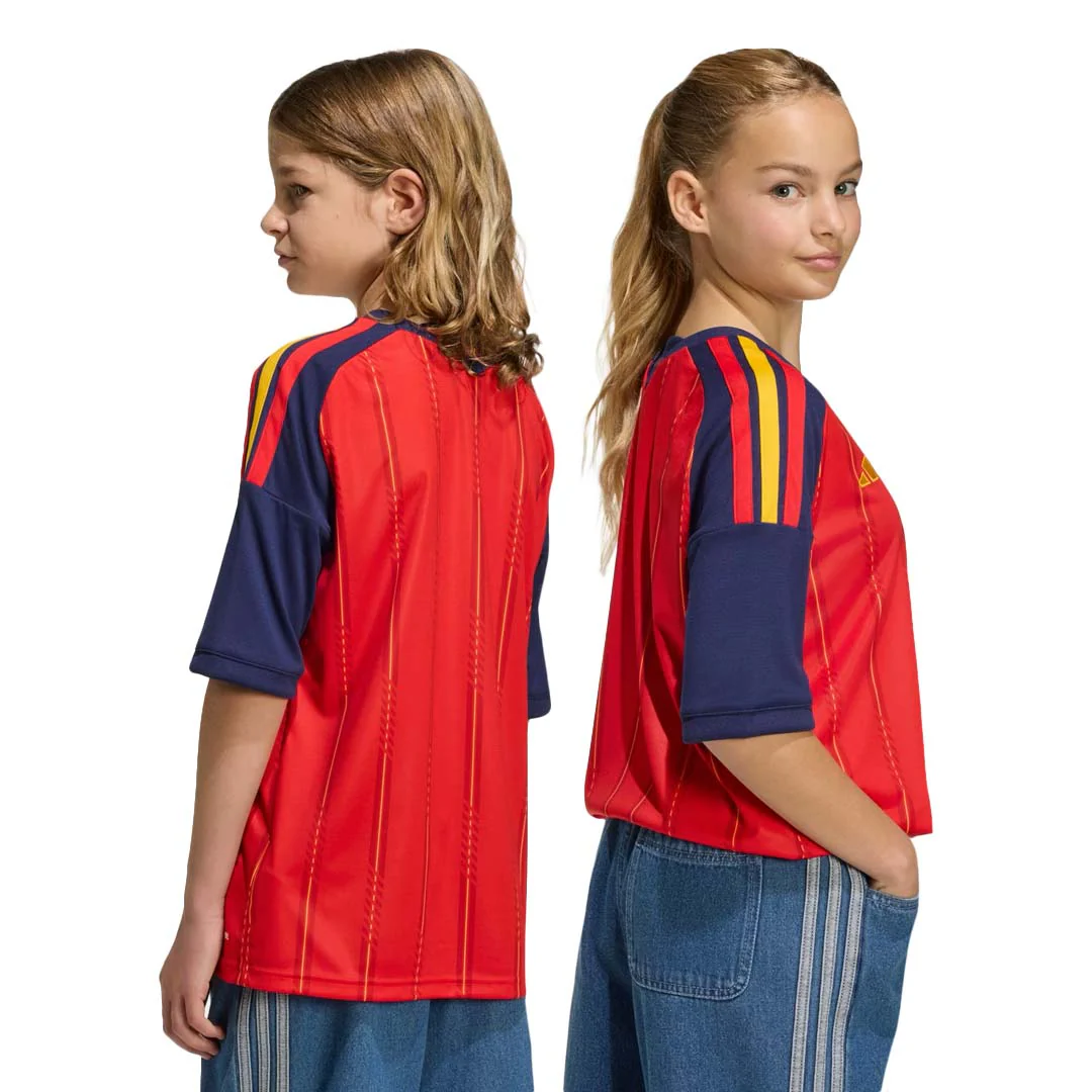 adidas - Kids' (Youth) Spain 2026 Home Jersey (JZ5757) - Image 3
