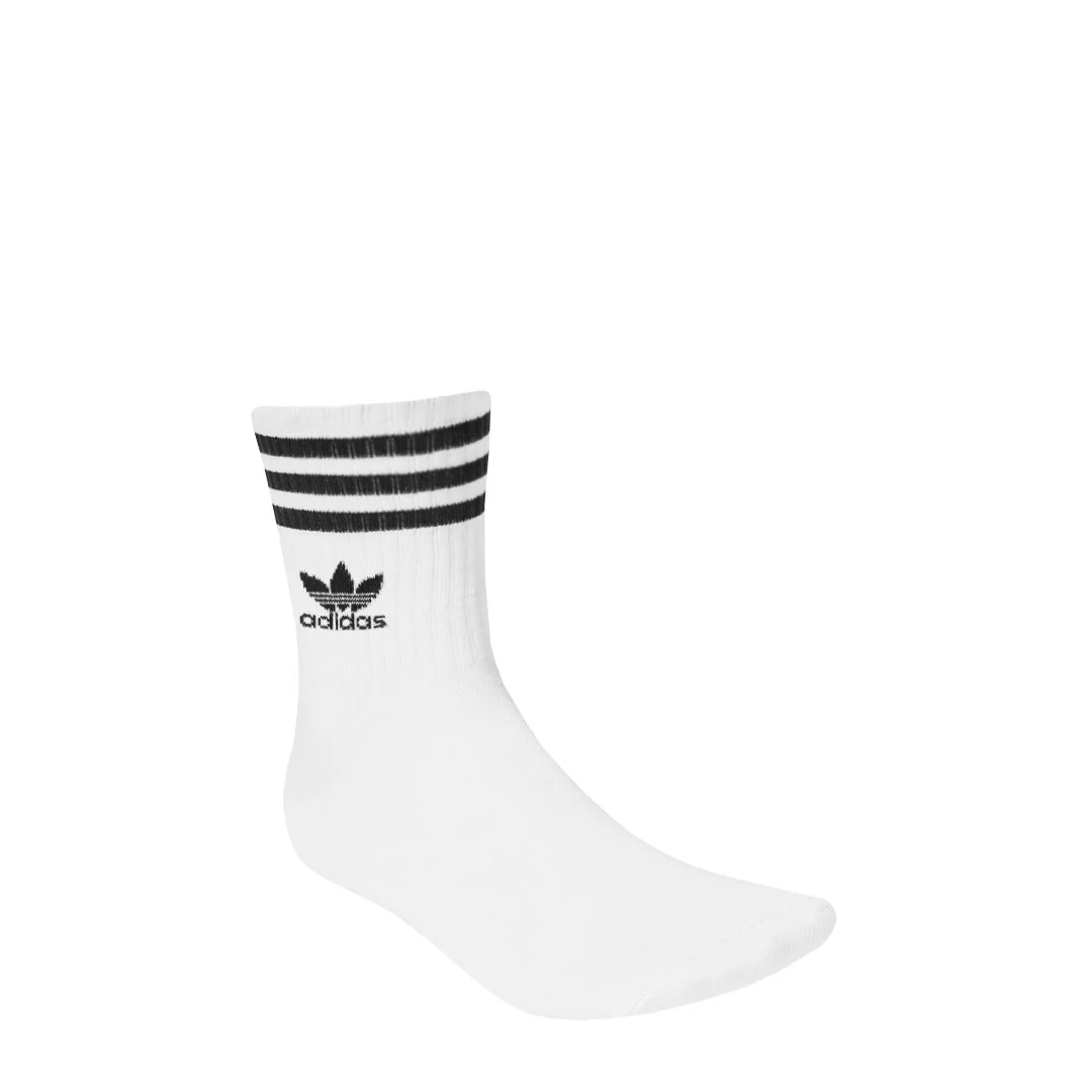 adidas - Men's 3-Stripes 6 Pack Crew Socks (JE1828) - Image 2