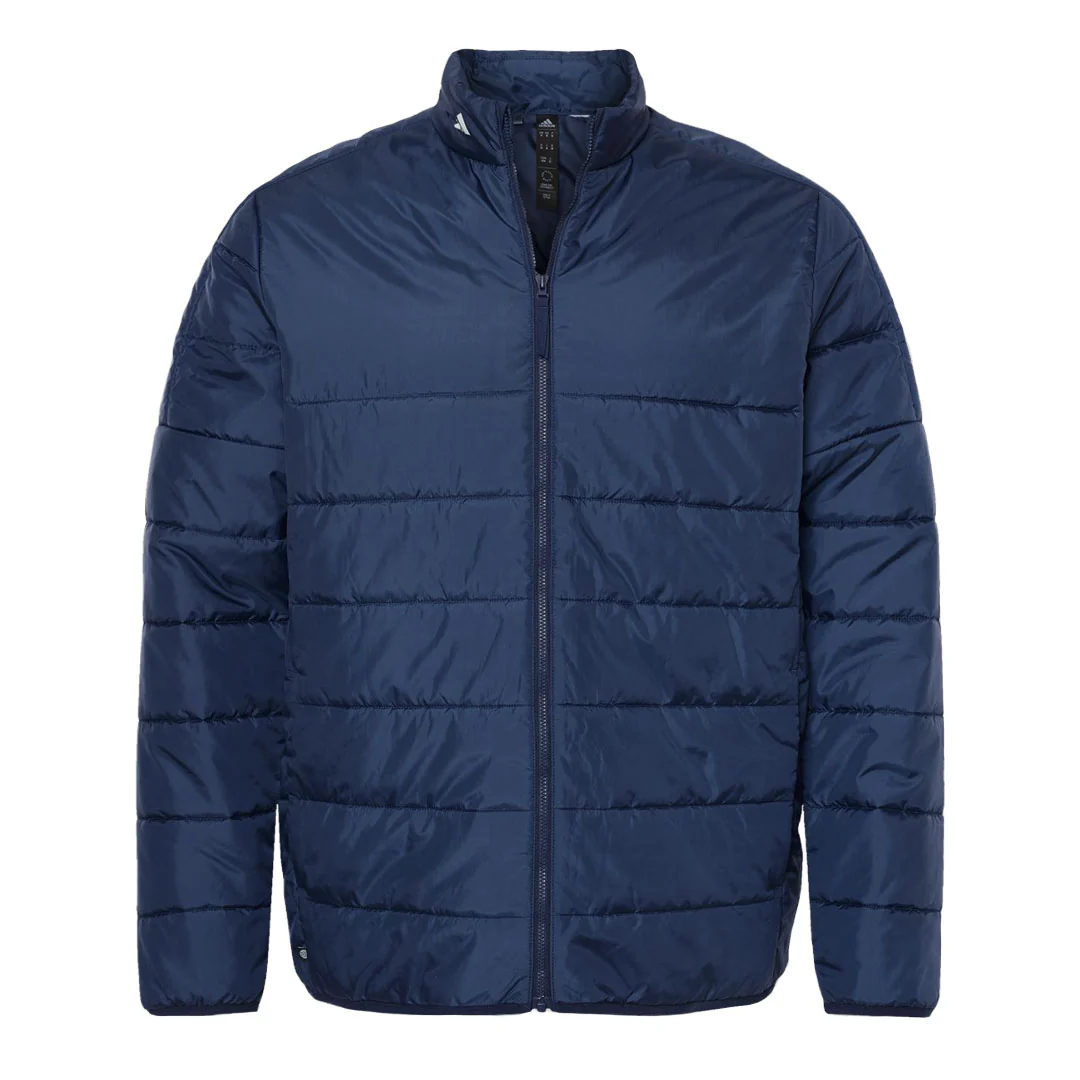 adidas - Men's 3-Stripes Full Zip Puffer Jacket (HT0980)