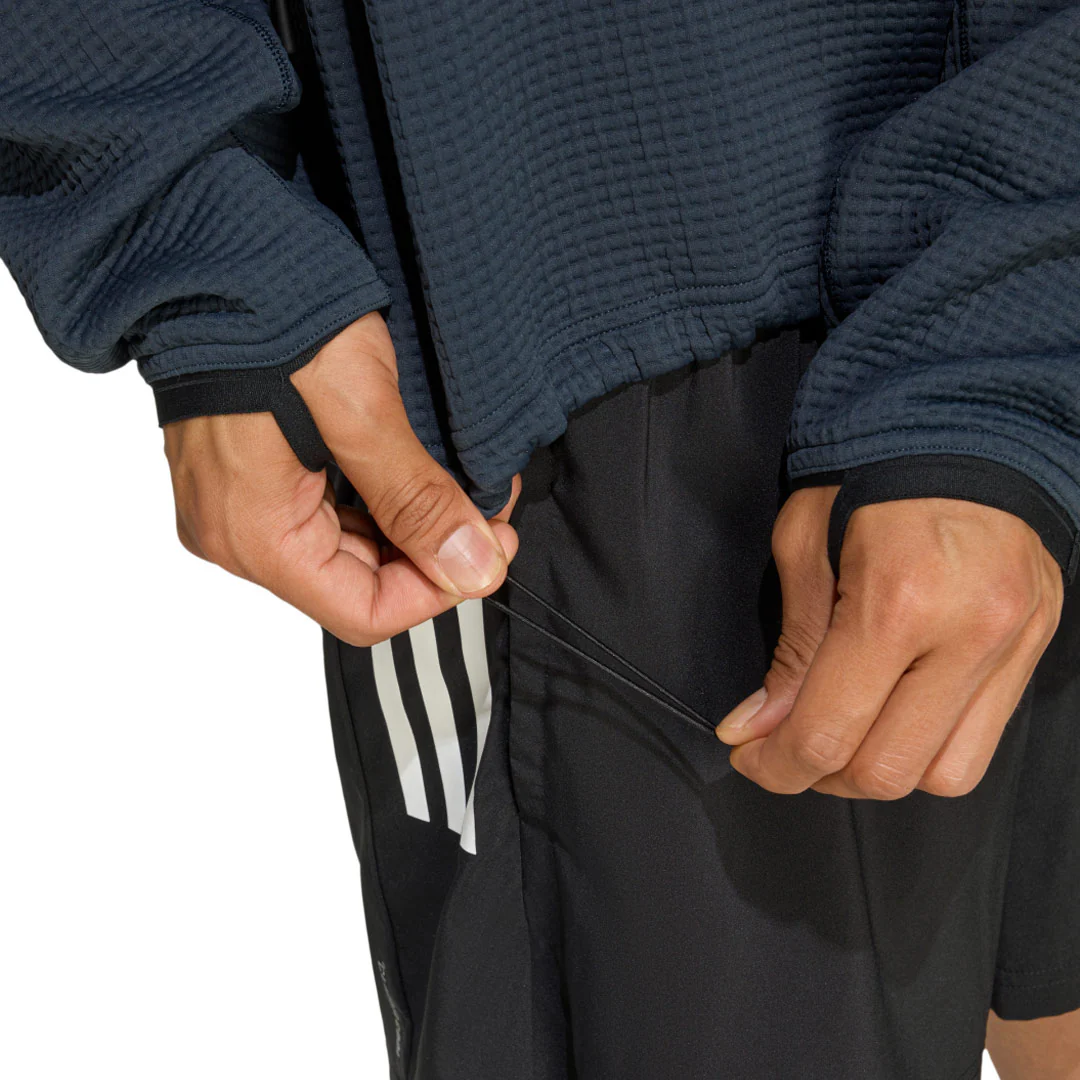 adidas - Men's Adi365 Running Climawarm+ Crewneck Sweatshirt (JP3845) - Image 4