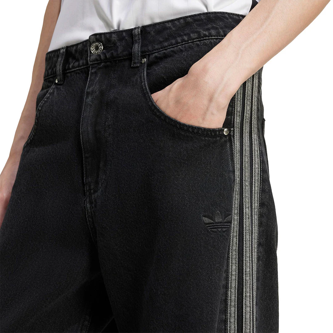 adidas - Men's Adicolor Denim Firebird Pant (JC6718) - Image 4