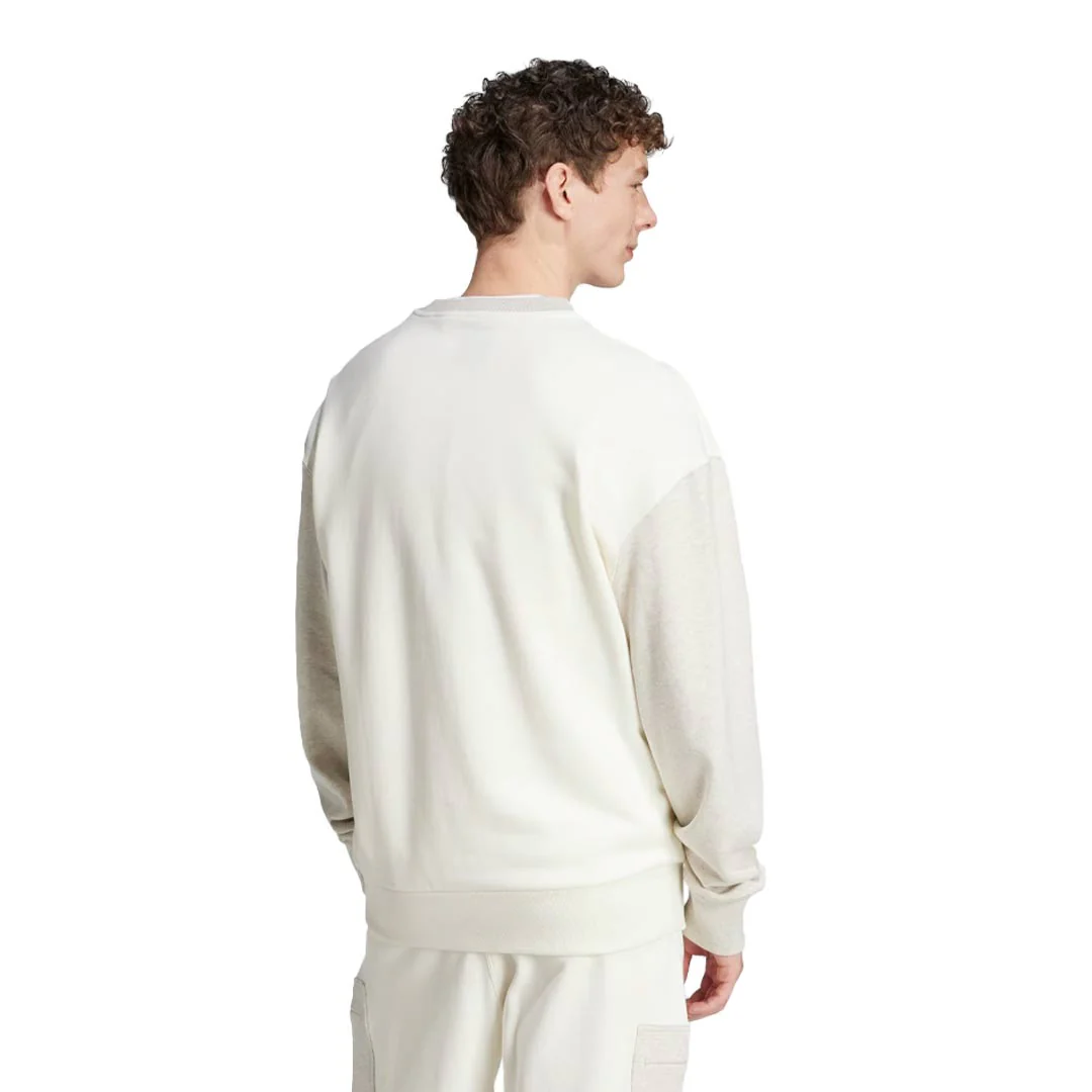adidas - Men's All SZN French Terry Colorblock Crew Sweatshirt (JN9488) - Image 3