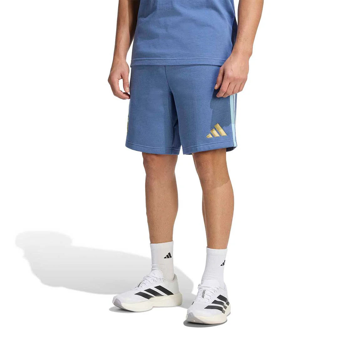 adidas - Men's Argentina DNA Fleece Shorts (JZ6298) - Image 2