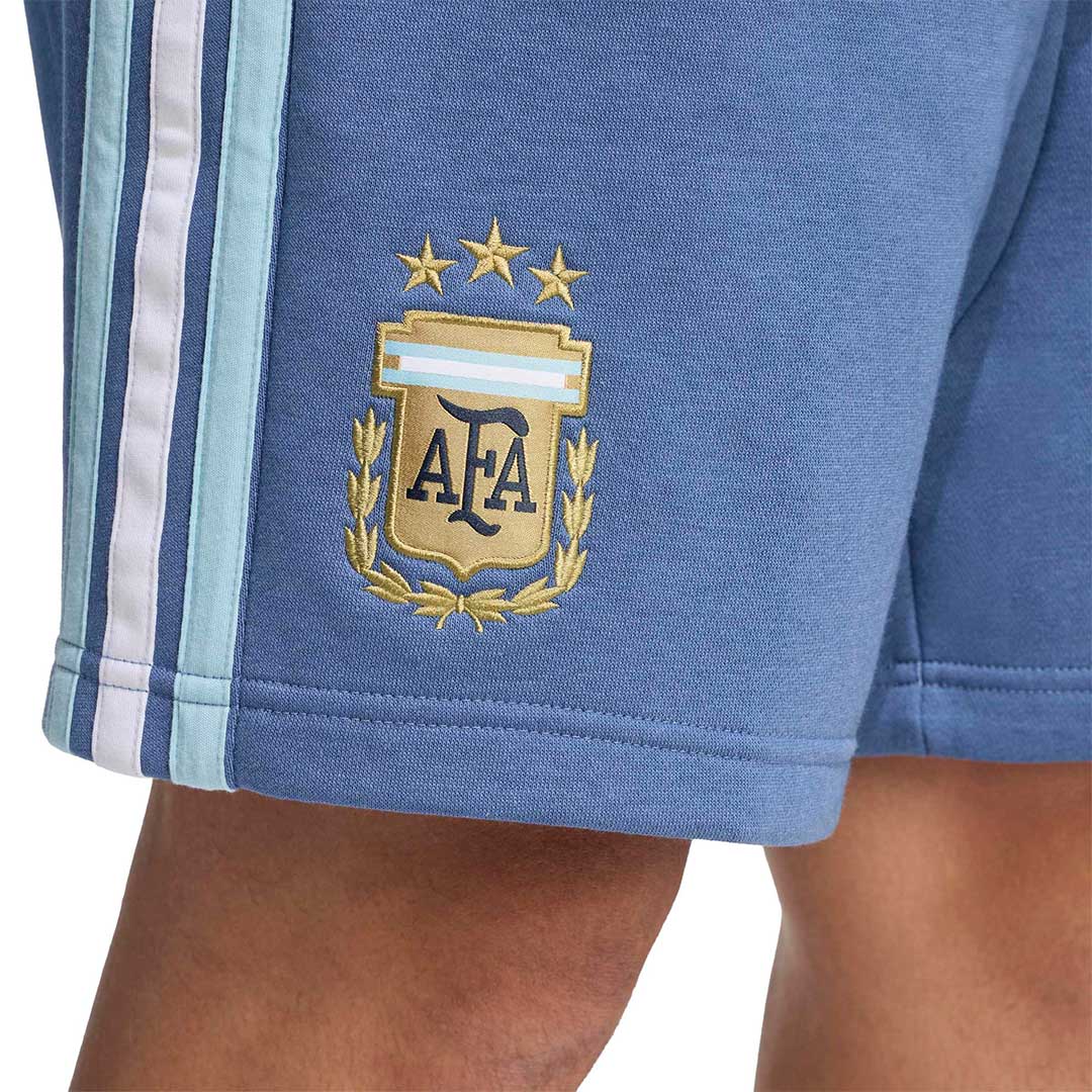 adidas - Men's Argentina DNA Fleece Shorts (JZ6298) - Image 4