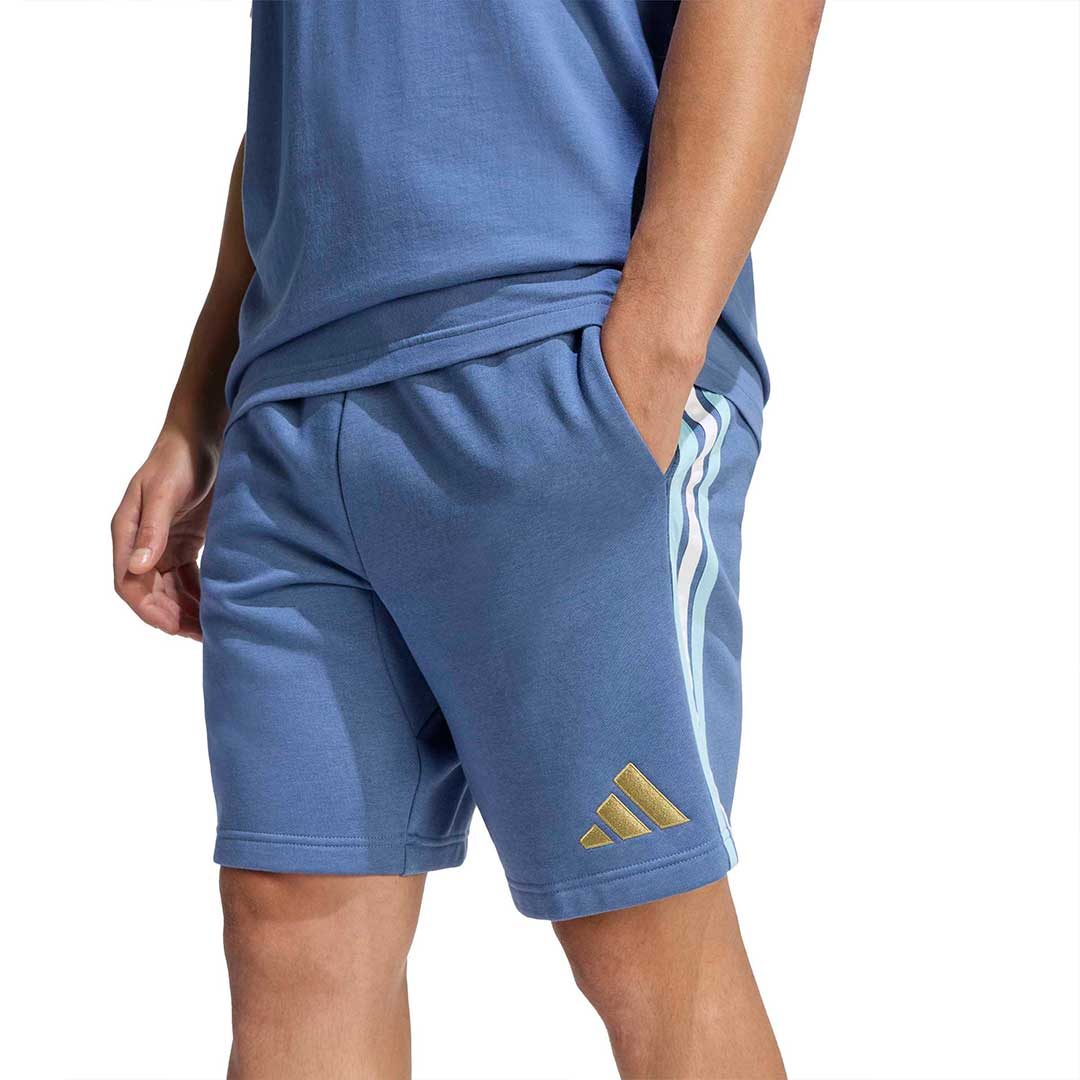 adidas - Men's Argentina DNA Fleece Shorts (JZ6298) - Image 5