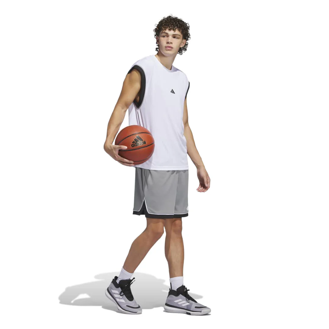 adidas - Men's Basketball Badge of Sport Shorts (JN4730-7IN) - Image 2