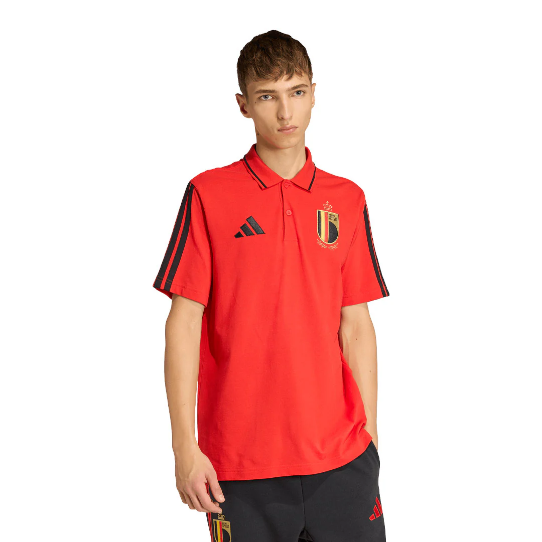 adidas - Men's Belgium DNA Polo (JZ2217) - Image 2
