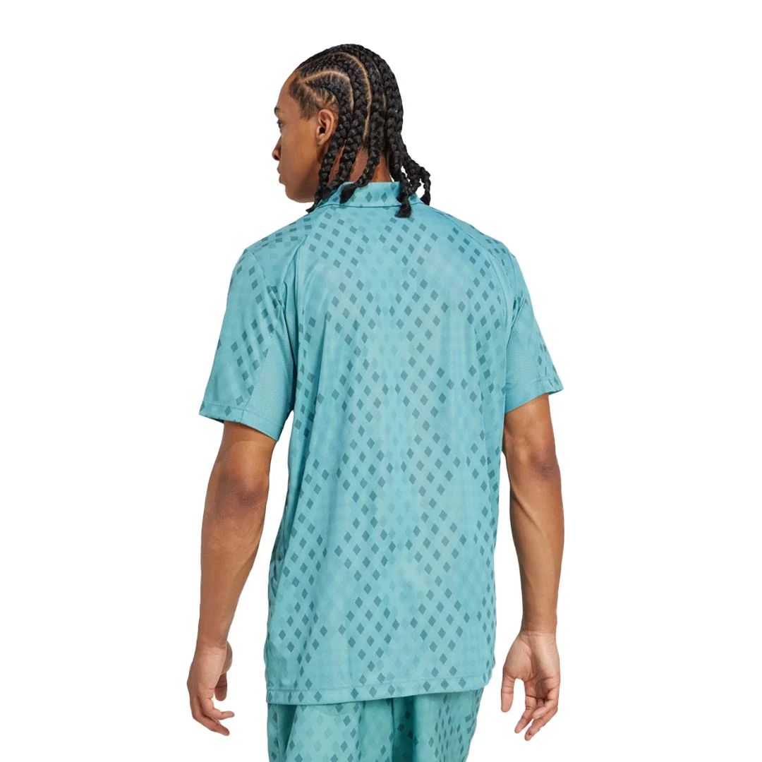 adidas - Men's Club Tennis Climacool Graphic Polo (JM1203) - Image 3