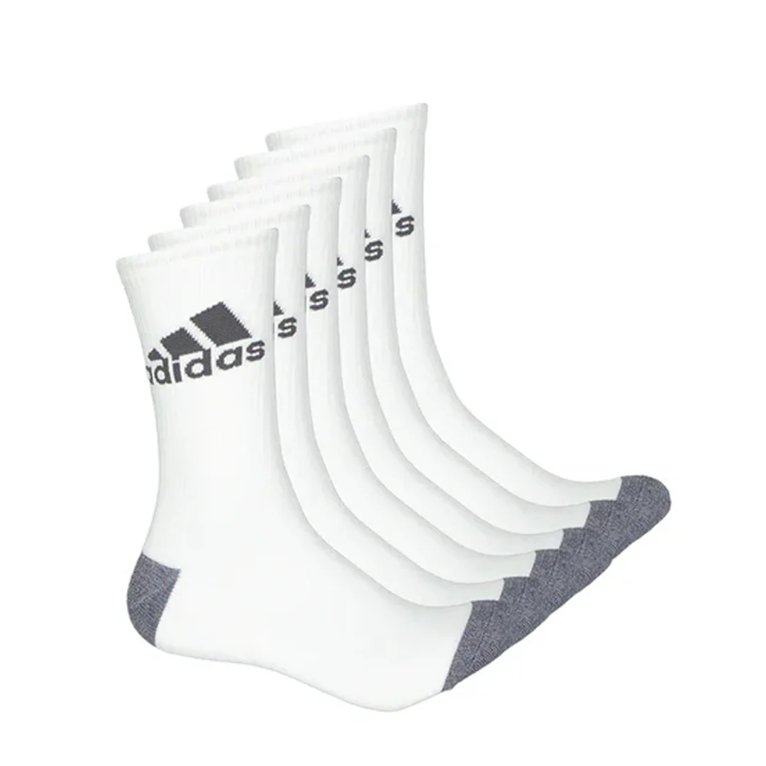 adidas - Men's Cushioned 6 Pack Crew Socks (IR4381)