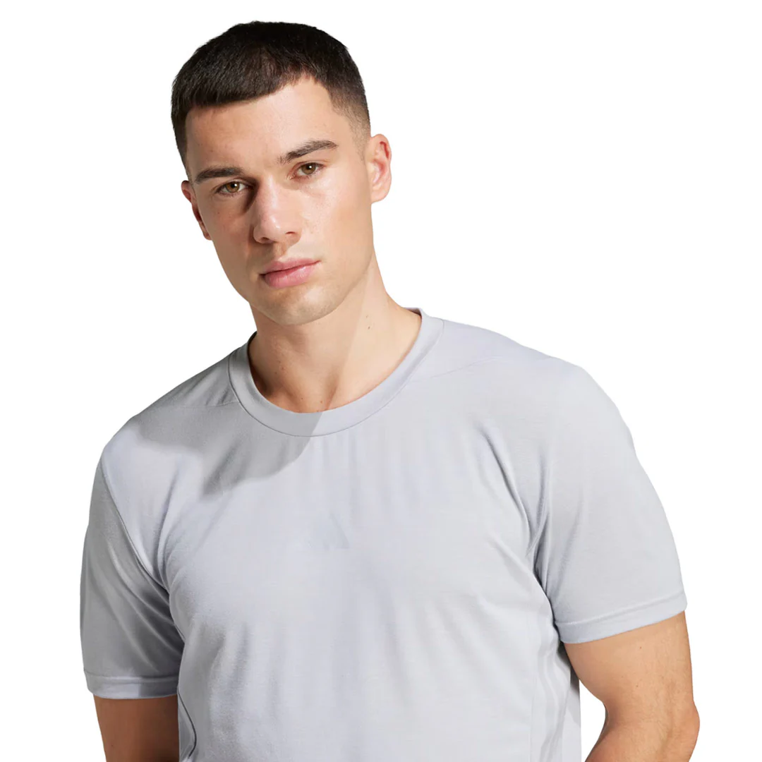 adidas - Men's Designed 4 Training 3-Stripes T-Shirt (JP0918) - Image 4